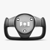 Nappa Leather Steering Wheel for Tesla Model 3 2017-2023 Model Y 2019+ Carbon Trim & Side -2